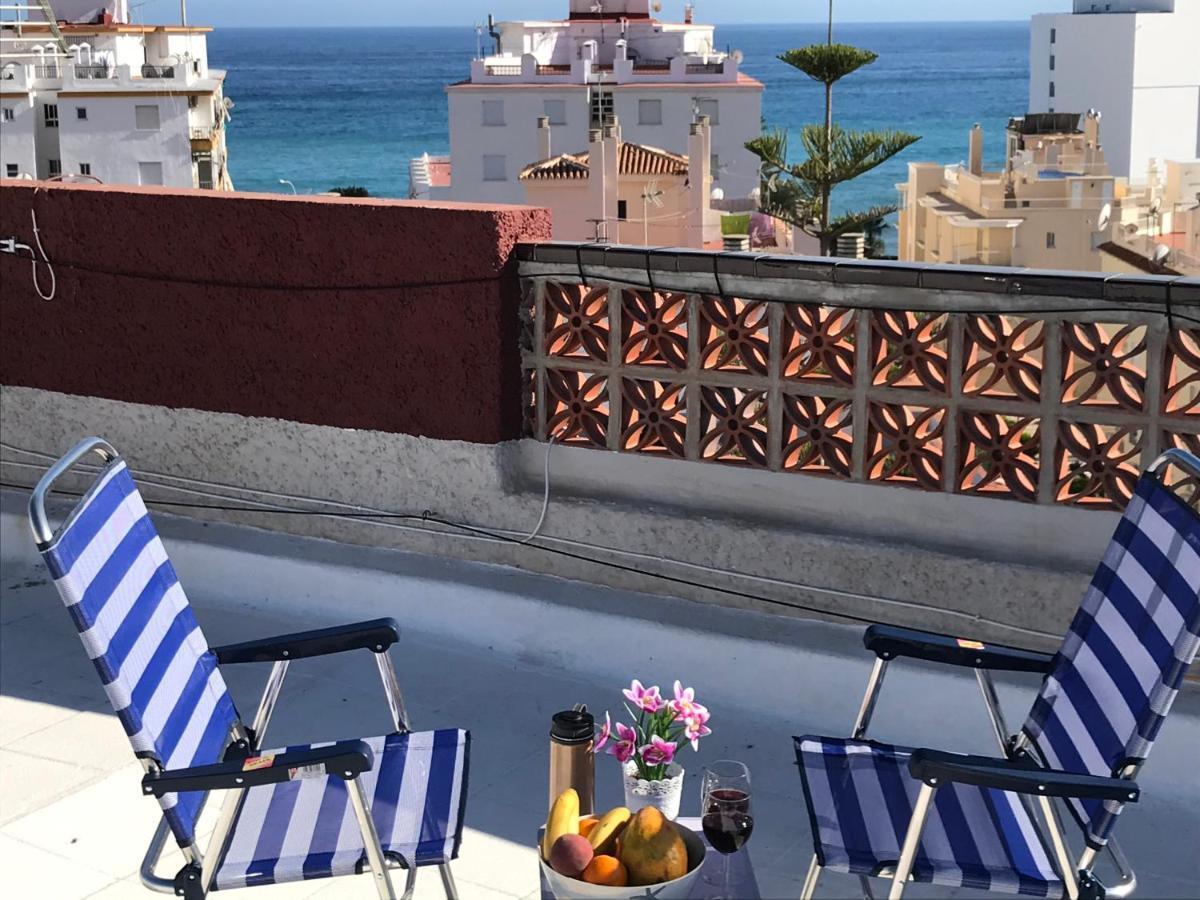 Mini Penthouse Close To Beach With Nice Seaviews Nerja Esterno foto